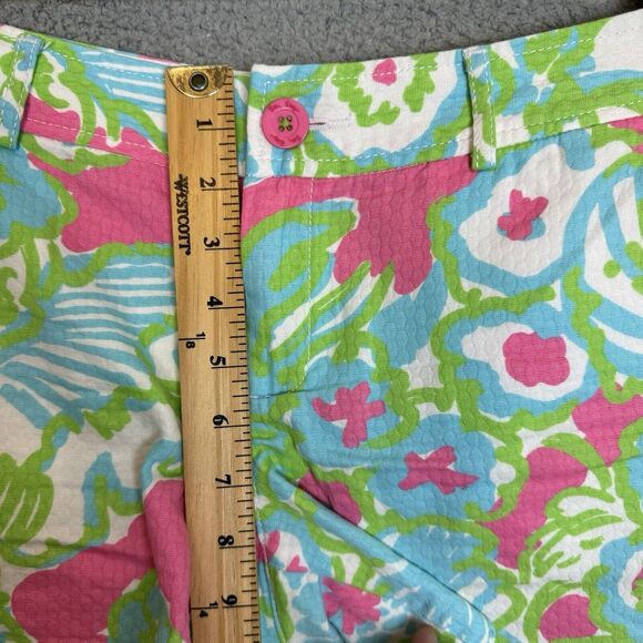 S Lilly Pulitzer Short Womens 8 The Buttercup Multicolor‎ Floral Print Beachy - Picture 5 of 7